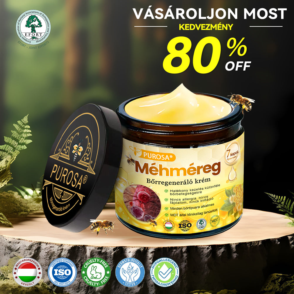 🐝 🎁 Már csak az utolsó 5 doboz maradt! Korlátozott ideig extra 50% kedvezmény! Ragadd meg a lehetőséget a bőröd újjászületéséhez ✨ Ha most lemaradsz, legközelebb csak jövőre lesz esélyed!